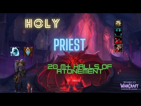 9.2 HOLY PRIEST 20 M+ Gameplay | Halls of Atonement |