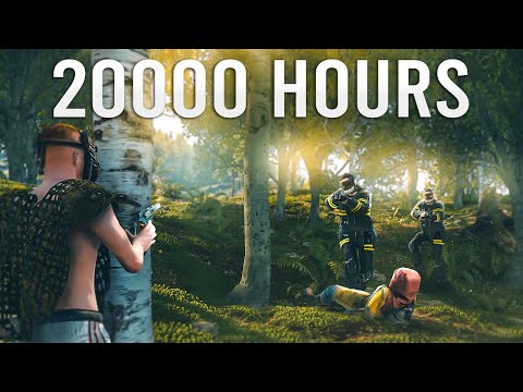20,000 HOUR SOLO DOMINATES A 500 POP SERVER in RUST!