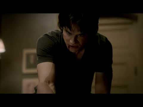 Damon vs Caroline | TVD S3E4 [4K 60FPS]