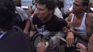 Video íntegro: Trasladan al Palacio de Justicia SDE a implicados en caso David Ortiz