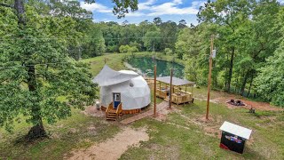 A Quick Tour Of My Luxury Geo Dome Glamp Site