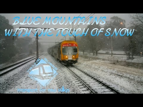 Transport for NSW Vlog No.994 Blue Mountains With The Touch Of Snow