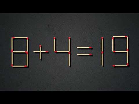 To correct the incorrect equality , you need to rearrange the match. Matchstick puzzle