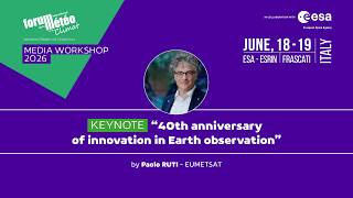 DAY2 - Session A: Keynote by Paolo RUTI – Chief Scientist at EUMETSAT.