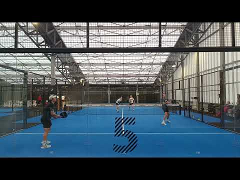 Exercise, Padel patterns: serving to the side wall