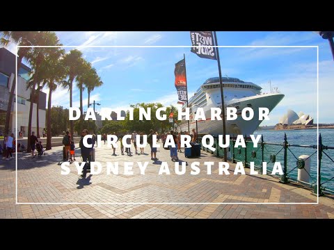 Check out Darling Harbour and Circular Quay in Sydney Australia 🦘 Video