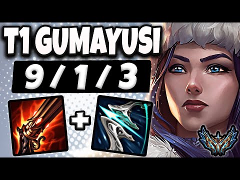 T1 Gumayusi Caitlyn vs Xayah [ ADC ] Patch 13.6 Korea Challenger ✅