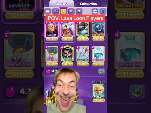 When lumber Loon players lose to any deck in Clash Royale #clashroyale #clashroyaleshorts #supercell