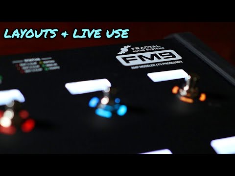 Fractal FM9  How to Use and Set Up Layouts for Live Use