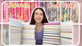 MASSIVE Summer Book Haul 📚 | 30+ New Book Recommendations