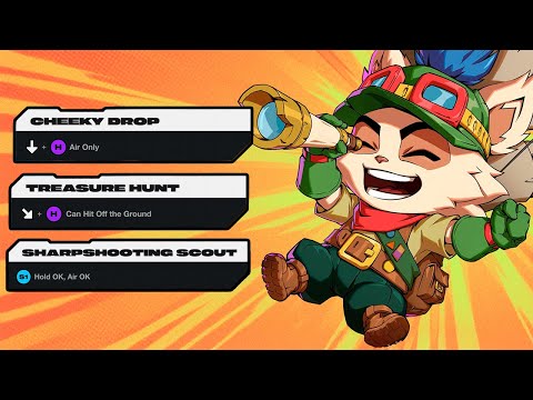 ESTO ES TODO LO QUE PUEDE HACER TEEMO EN 2XKO!!