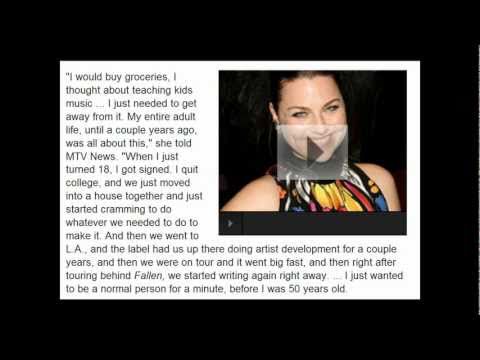 Evanescence Album News on MTV (23.6.2011)