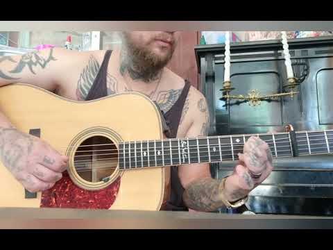 Flatpick Nation | Tony Rice - Blue Railroad Train | Guitar Lesson including Rythm