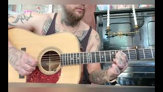 Flatpick Nation | Tony Rice - Blue Railroad Train | Guitar Lesson including Rythm