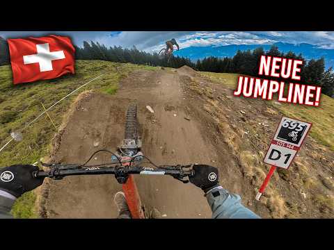 This bike park is awesome! Laax Bikepark Switzerland @LAAXchannel