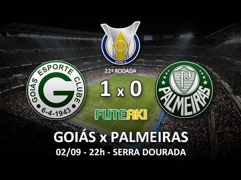 Melhores momentos: Goiás 1 x 0 Palmeiras pela 22ª rodada do Campeonato Brasileiro