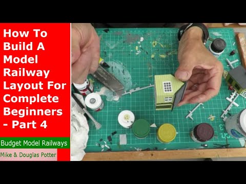 How To Build A Model Railway / Railroad Layout For Complete Beginners - Part 4- Converting Dapol Kit