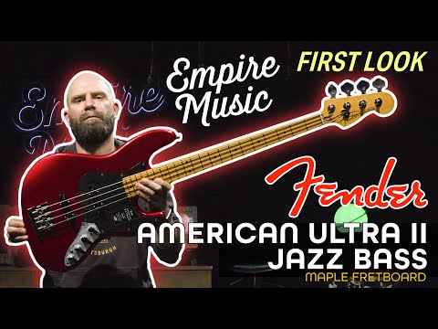 FIRST LOOK - Fender American Ultra II Jazz Bass (Maple Fretboard)