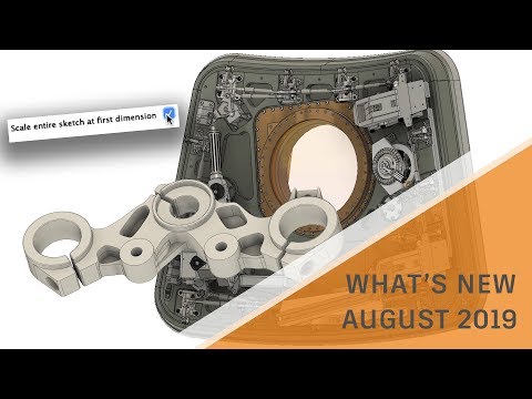 What's New in Fusion 360  Design & Generative - August 2019