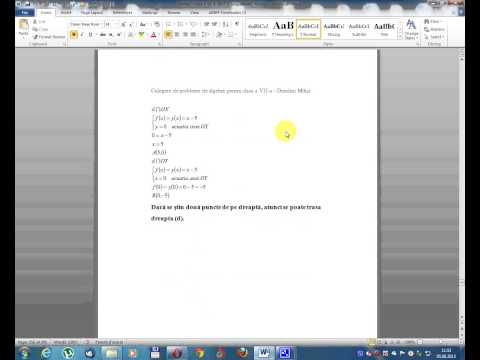 Clasa a VII - a - Lectia 25 -