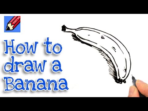 Banana Tree Clipart - Banana Tree Drawing Easy - Free Transparent PNG  Clipart Images Download