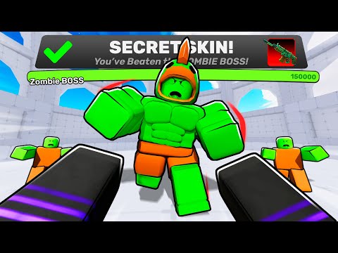 I Beat New ZOMBIE TOWER UPDATE in Roblox Rivals! (0.01%)