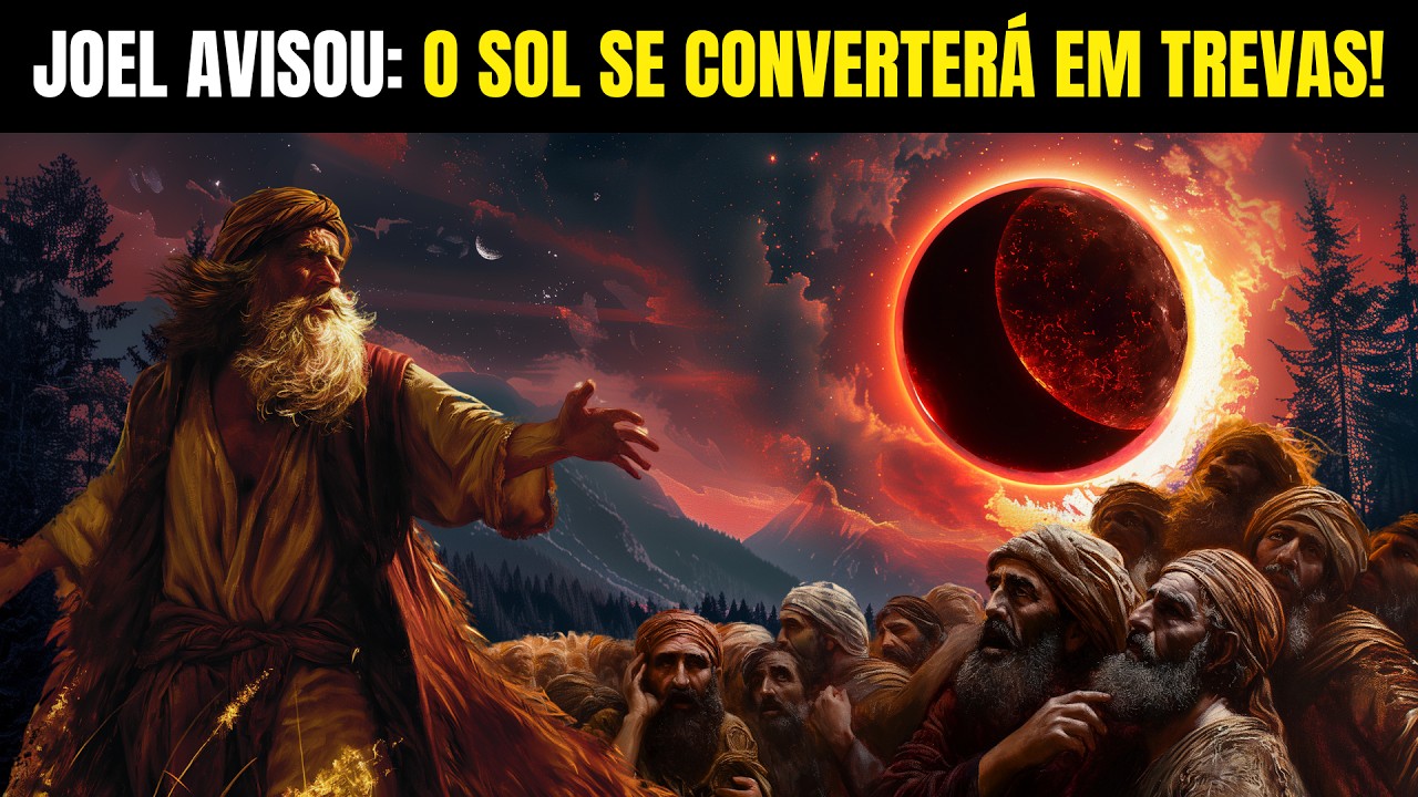 O PROFETA JOEL AVISOU: O SOL SE CONVERTERÁ EM TREVAS E A LUA EM SANGUE