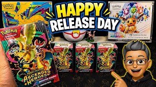 Booster Bundle Release Day Magic🍀 Got one of my Chase☺️ Pokemon, Ascended Heroes 