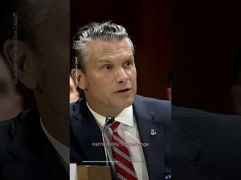 Ossoff challenges Hegseth on cost and duration of Iran war