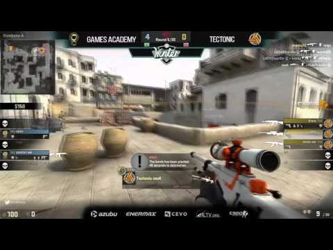 $10,000 RGN Winter Classic II LBR6   GamesAcademy vs Tectonic on Dust 2