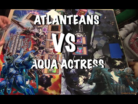 Yu-Gi-Oh Feature Match Atlantean Mermails Vs Aqua Actress (March 2016)