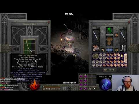 D2R Solo Self Found Holy Grail - Mang Song's Lesson Find day24