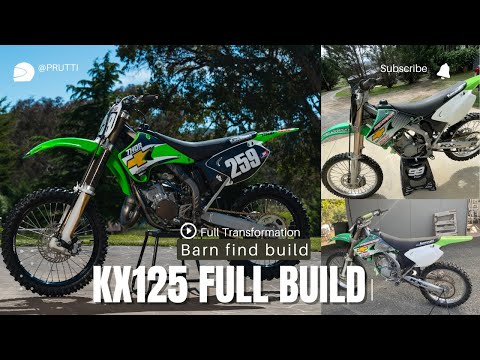 KX125 Two Stroke transformation build Start to finish