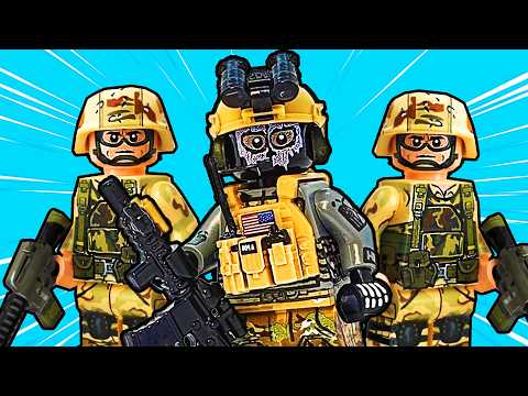 I built a LEGO US ARMY but its REALISTIC...