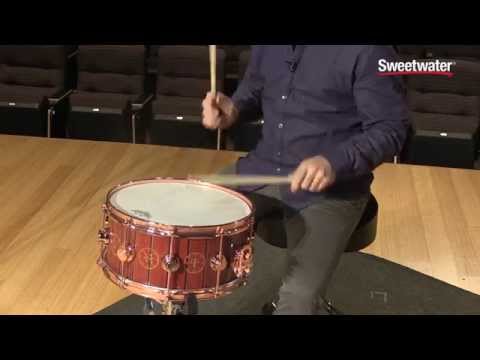 DW Collector's Neil Peart Time Machine Snare Drum Review by Sweetwater