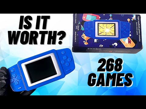 How Worthy Is the RS-33 Game Console? 268 IN 1 Console Unboxing