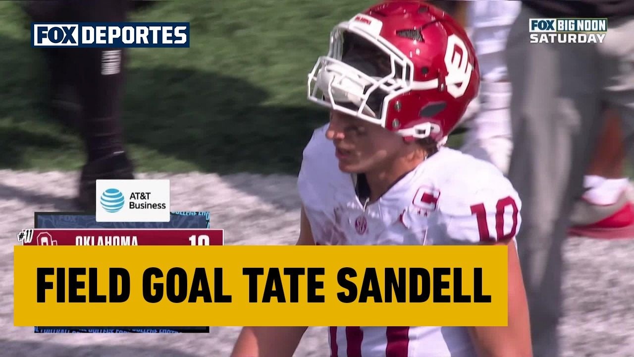 FIELD GOAL TATE SANDELL 🏈🎯 | Oklahoma Sooners 10-10 Michigan Wolverines | CFB