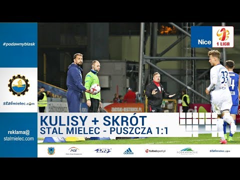 TV Stal: Stal Mielec - Puszcza Niepołomice 1:1 [SKRÓT + KULISY]