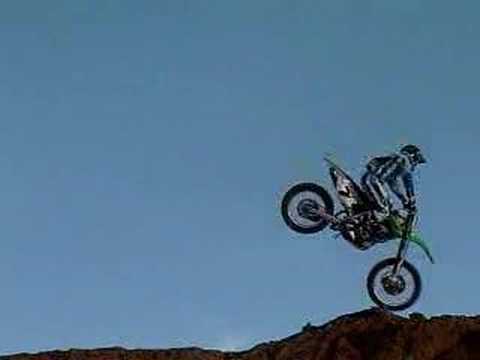 James Stewart on one of the biggest jumps ever