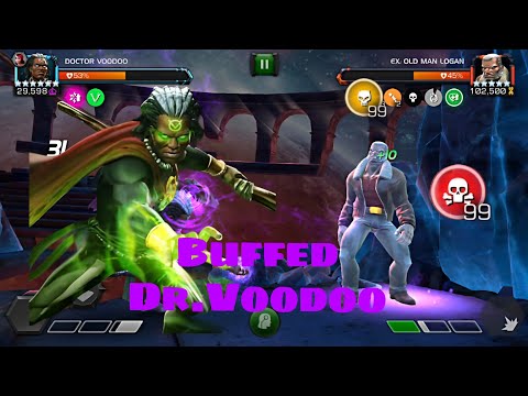 99 Lova | 6Star Max Buffed Dr.Voodoo Gameplay 🔥💀| Marvel contest of champions Mcoc 