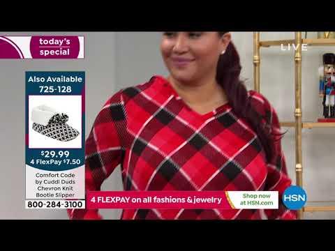 HSN | Comfort Code by Cuddl Duds Gifts 12.03.2020 - 01 AM