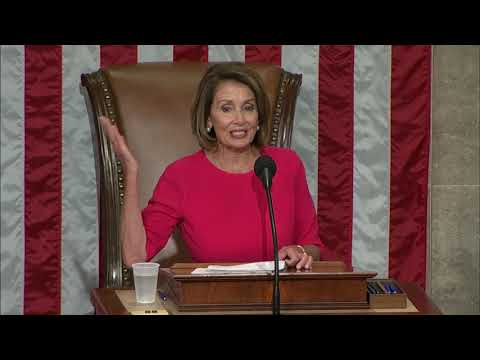 House Speaker Nancy Pelosi is laying out her agenda for the new Democratic majority, after being elected to the same post she held from 2007 until 2011. She's the only woman to ever hold the chamber's top job. (Jan. 3)
