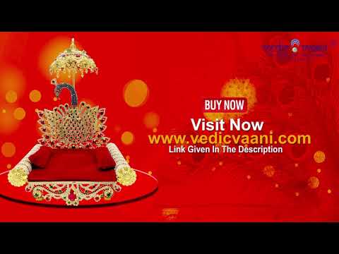 Singhasan / Throne for Deity Idols and Murtis - Big video