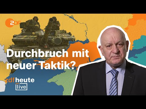 Gegenoffensive stockt: Was die Ukraine jetzt anders macht | Oberst a.D. Richter bei ZDFheute live