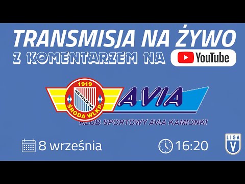 Polonia II Środa - Avia Kamionki LIVE! 8.09.2024 r., g. 16:30