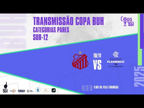 ELITE ITAQUERENSE X FLAMENGO - AO VIVO  | SUB 12 | 10/11/2025 | FLOR DA VILA FORMOSA