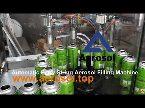 Automatic Party String Aerosol Filling Machine