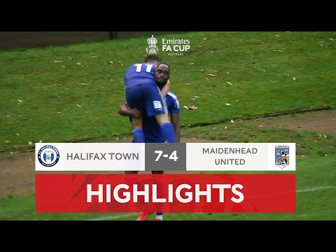 The Shaymen Win Eleven Goal Thriller! | Halifax Town 7-4 Maidenhead United | Emirates FA Cup 2021-22