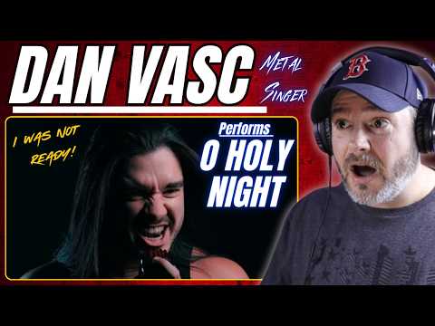 First Time Hearing Dan Vasc – “O Holy Night” | Powerful Vocal Performance