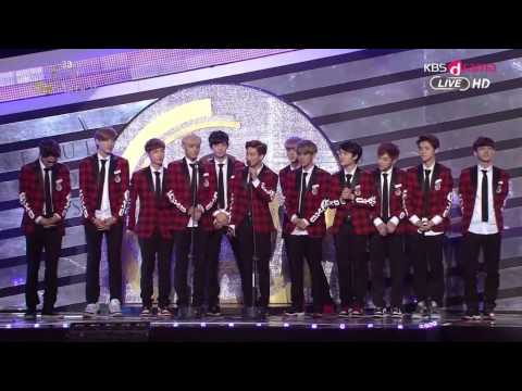 [140123] EXO Congratulations Winning High1 Seoul Music Awards 2014